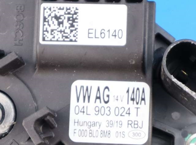 Dynamo diesel til Audi Q2 2016-->>  (LUCAS|LRA04151|04L 903 024 T|)