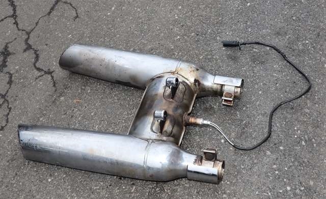 MC, Eksos bakre til MC BMW R1200 C 1997-2005 (CRUISER) (CRUISER) 