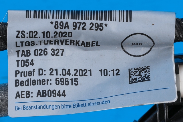 Låsekasse venstre foran til Audi Q4 e-tron 2021-->> (VAG|5TB 837 015 C|)