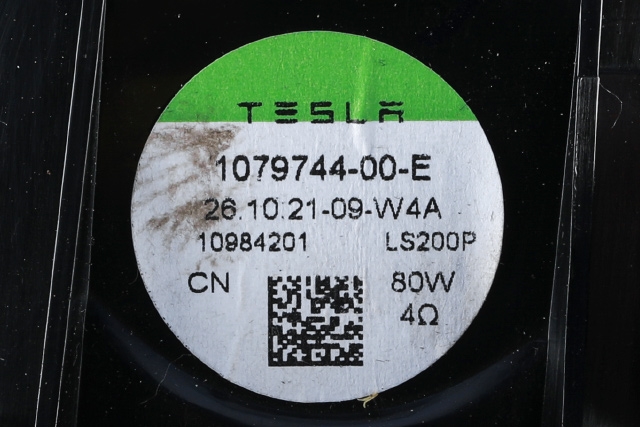 Bilstereo høyttaler til Tesla Model 3 2018-2023 (Fase 1) (TESLA|1079744-00-E|)