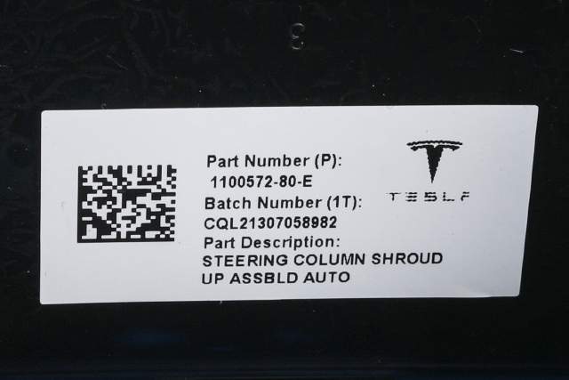 Ratt deksler til Tesla Model 3 2018-2023 (Fase 1) (TESLA|1099284-80-E|)