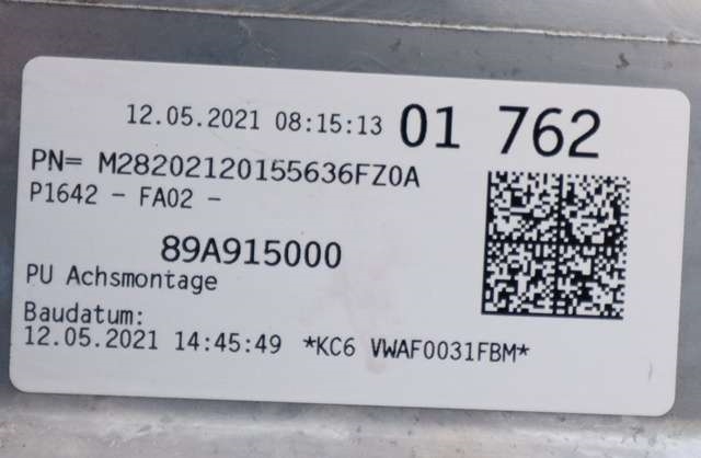 Batterilader (OBC - On Board Charger) til Audi Q4 e-tron 2021-->>  (VAG|1EA 915 684 BG|)
