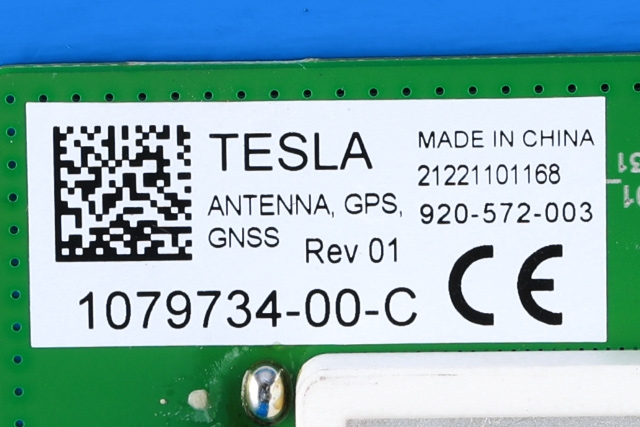 Antenne navigasjon til Tesla Model 3 2018-2023 (Fase 1) (TESLA|1079734-00-C|)