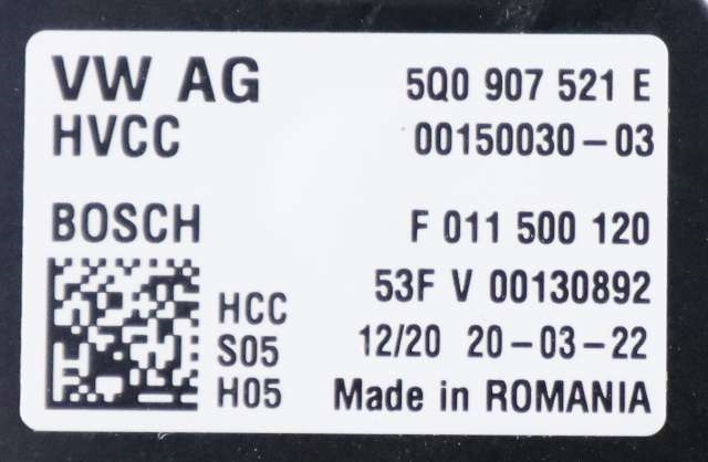 Varmeapparat motor til Seat Mii electric 2019-->>  (VAG|12E 820 015|)