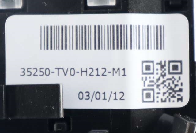 Bryter visker til Honda Civic 2012-2015 (Type IX, Fase 1)  (HONDA|35250-TV0-H212|)