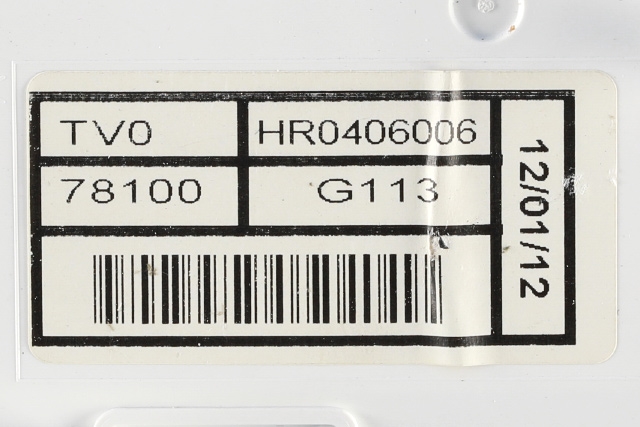Instrument kjørecomputer til Honda Civic 2012-2015 (Type IX, Fase 1) (HONDA|78100-TV0-G113|)