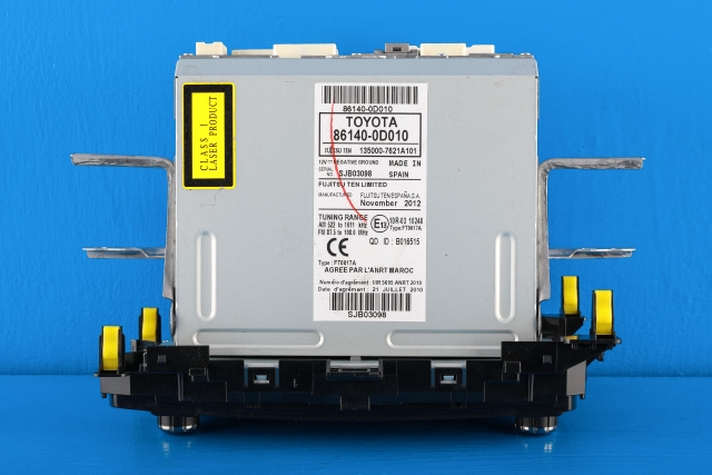 Bilstereo navigasjon til Toyota Yaris 2012-2014 (Type III, Fase 1)  (TOYOTA|86140-0D010|)