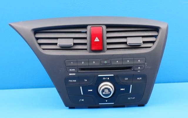 Bilstereo til Honda Civic, 2012-2015 (Type IX, Fase 1)  (HONDA|39100-TV0-G011)