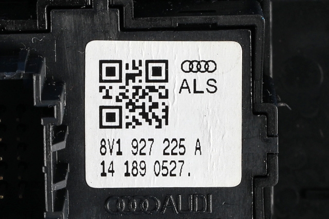 Bilstereo navigasjon betjeningspanel til Audi A3 2012-2016 (Type III, Fase 1) (VAG|8V0 919 614 P|)