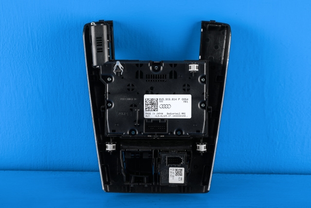 Bilstereo navigasjon betjeningspanel til Audi A3 2012-2016 (Type III, Fase 1) (VAG|8V0 919 614 P|)
