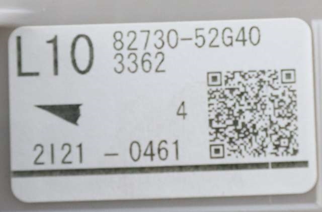 Sikringsboks til Toyota Yaris 2012-2014 (Type III, Fase 1) (TOYOTA|82730-52G40|)