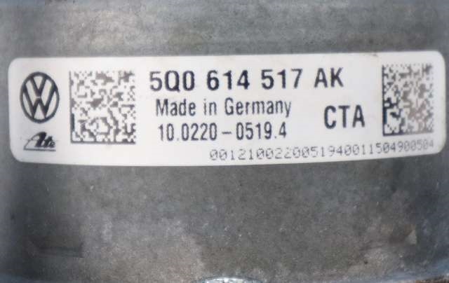 ABS sentral til VW e-Golf 2014-2017 (Fase 1) (VAG|5Q0 614 517 AK|5Q0 907 379 AE|)