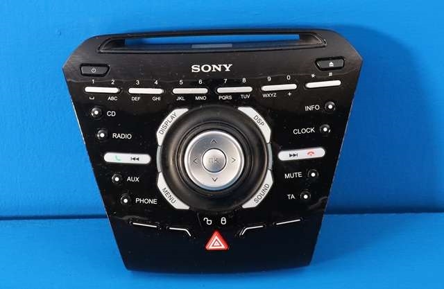 Bilstereo betjeningspanel til Ford Focus, 2011-2014 (Type III, Fase 1)  (FORD|BM5T-18K811-SA)
