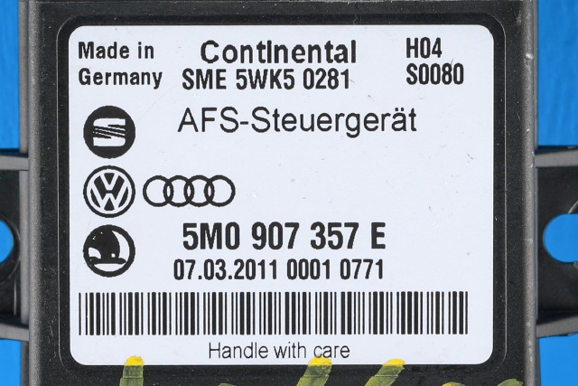 Styreenhet lys (LCM - Light Control Module) til VW Passat 2011-2015 (B7) (B7) (VAG|5M0 907 357 E|)