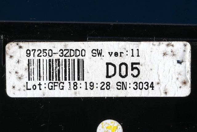 Varmeapparat betjening til Hyundai i40 2012-2017  (HYUNDAI|97250-3ZDD0|)