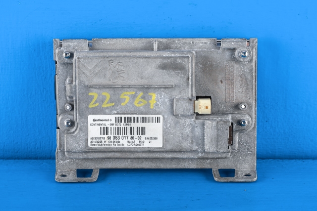Bilstereo navigasjon skjerm til Peugeot 2008 2013-2019 (Type I)  (PEUGEOT|98 053017 80-02|)