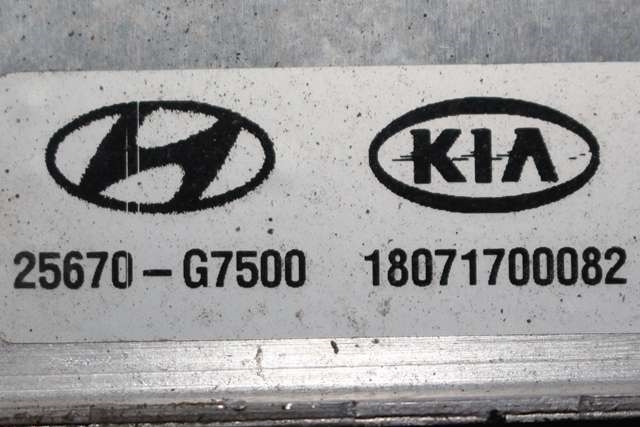 Varmeapparat diverse til Hyundai Ioniq Electric 2016-2019 (Fase 1)  (HYUNDAI|25670-G7500|)