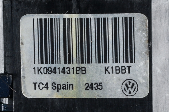 Bryter lys til VW Caddy 2015-2020 (Type III, Fase 3)  (VAG|1K0 941 431 BB|)