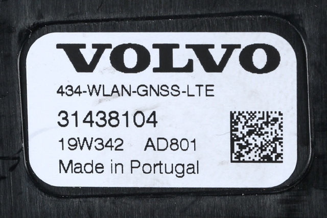 Antenne navigasjon til Volvo V60 / V60 CC 2018-->> (Type II) (VOLVO|31438104|)