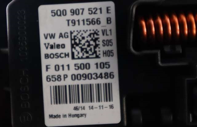 Varmeapparat motor til VW Golf VII 2012-2017 (Fase 1)  (VAG|5Q1 819 021 B|)