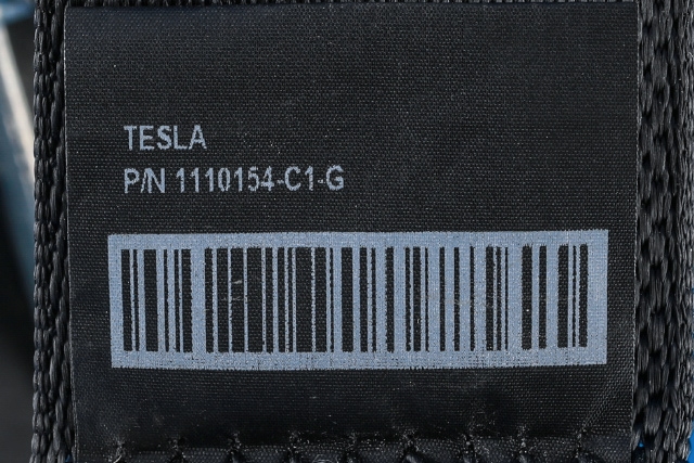Sikkerhetsbelte bak venstre til Tesla Model 3 2018-2023 (Fase 1) (TESLA|1110154-C1-G|)