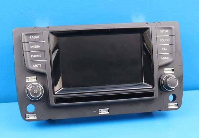 Bilstereo betjeningspanel til VW Golf VII, 2012-2017 (Fase 1) (VAG|5G0 919 605)