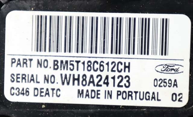 Varmeapparat betjening til Ford Focus 2011-2014 (Type III, Fase 1)  (FORD|BM5T-18C612-CH|)