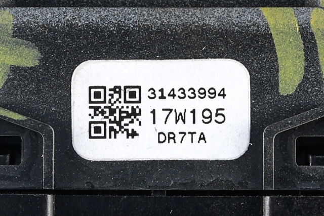 Bryter diverse til Volvo V90 / V90 CC / S90 2016-->>  (VOLVO|31433994|)