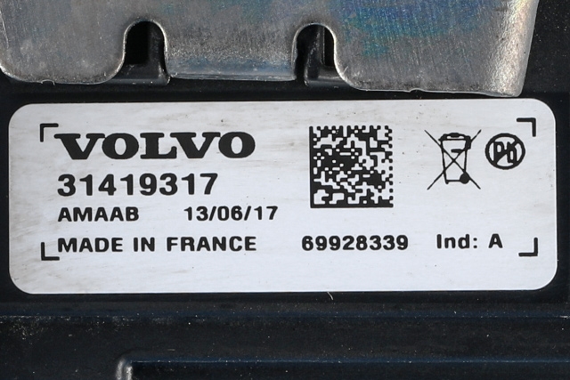 Alarm til Volvo V90 / V90 CC / S90 2016-->>  (VOLVO|31419317|)