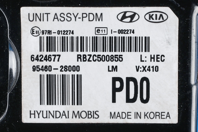 Styreenhet diverse til Hyundai Ix35 2010-2015  (HYUNDAI|95460-2S000|)