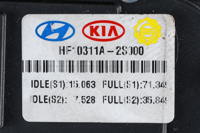 Pedal gass til Hyundai Ix35 2010-2015  (HYUNDAI|HF10311A-2S000|)