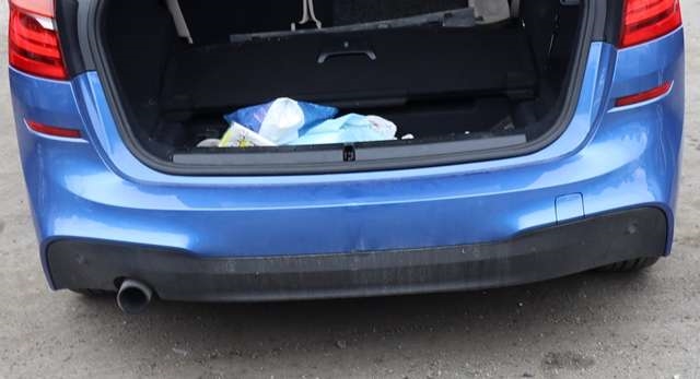Støtfanger bak til BMW 2-Serie, Active/Gran Tourer, 2014-->> (F45/F46) (F45/F46) 