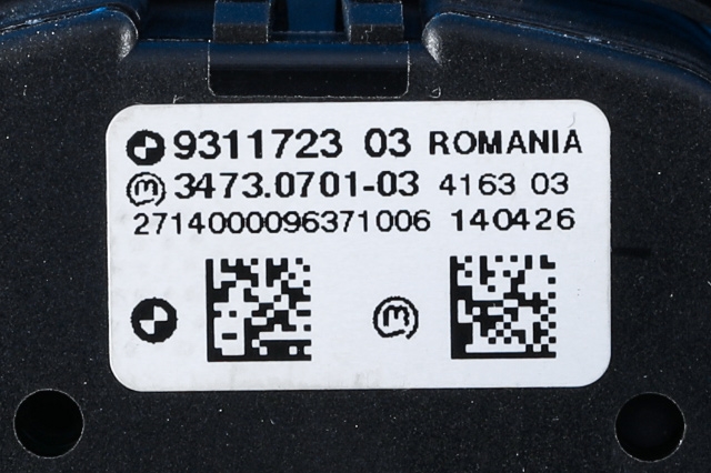 Bryter lys til BMW i3 2013-2022  (BMW|9 311 723|)
