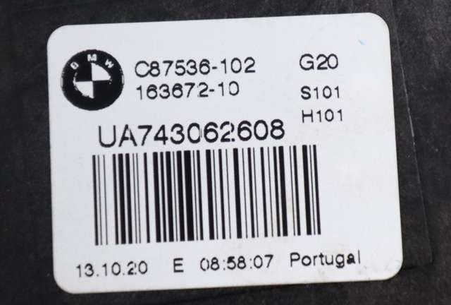 Baklukelås til BMW 3-Serie 2018-->> (G20) (G20)