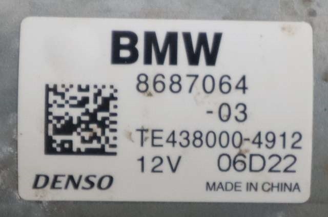 Starter til BMW 3-Serie 2018-->> (G20) (G20) (DENSO|438000-4912|8 687 064|)