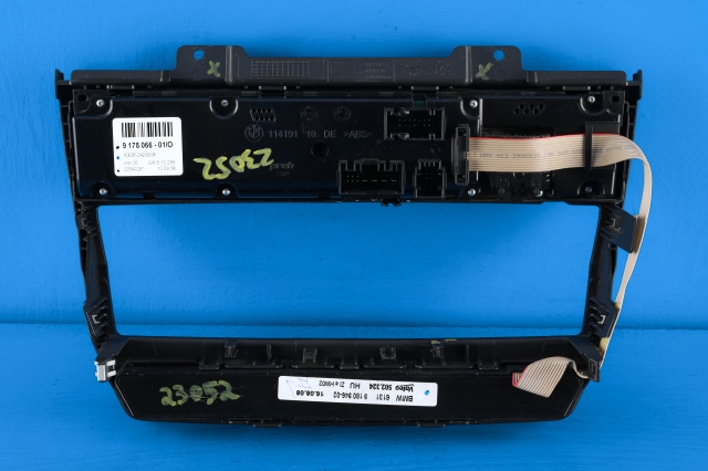 Varmeapparat betjening til BMW X5 2007-2013 (E70) (E70) (BMW|9 178 066|)