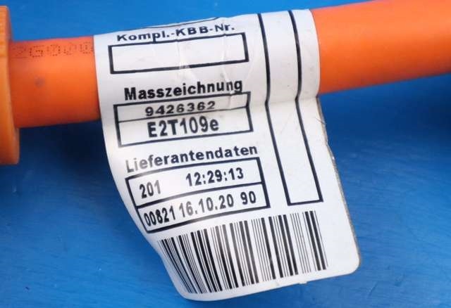Kabel høy volt (HV) hybrid til BMW 3-Serie 2018-->> (G20) (G20) (BMW|9 426 363|)