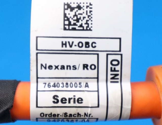 Kabel høy volt (HV) hybrid til BMW 3-Serie 2018-->> (G20) (G20) (BMW|9 426 361|)