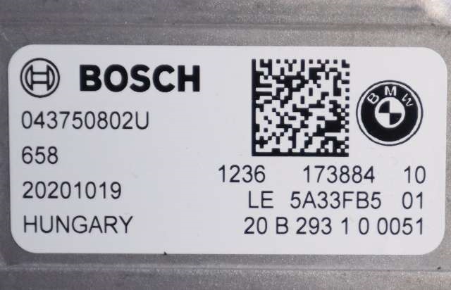 Motor power controller elbil (EPCU/PDM) til BMW 3-Serie 2018-->> (G20) (G20) (BMW|12.36-5 A33 FB5|)