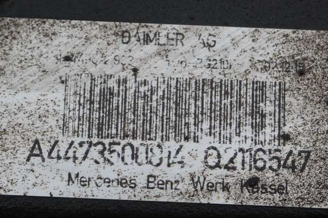 Kardang klokke bak til Mercedes Vito 2014-->> (W447) (W447) (MERCEDES|A 447 350 08 14|)