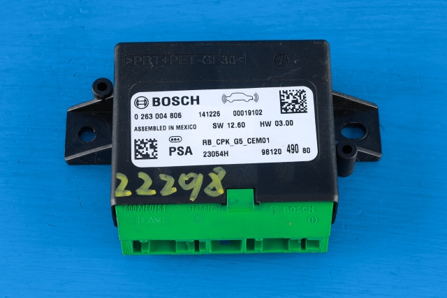 Styreenhet parkering til Peugeot 308, 2013-2021 (Type II)  (BOSCH|0 263 004 806)