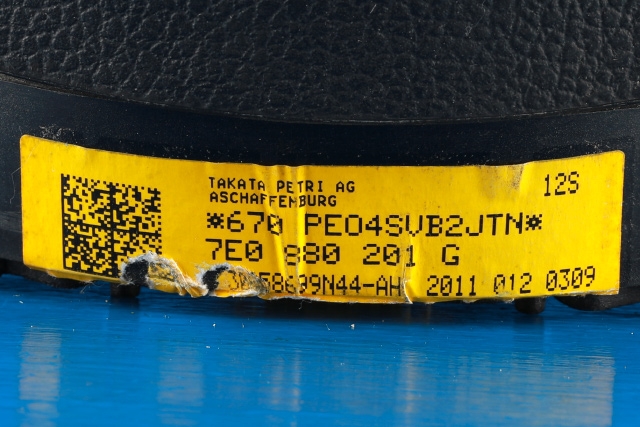 Airbag rattpute til VW Transporter / Caravelle 2009-2015 (Fase 2) (T5) (T5) (VAG|7E0 880 201 G|)