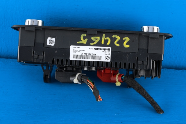 Varmeapparat betjening til VW Polo 2009-2014 (Type V, Fase 1)  (VAG|6R0 907 044 E|)