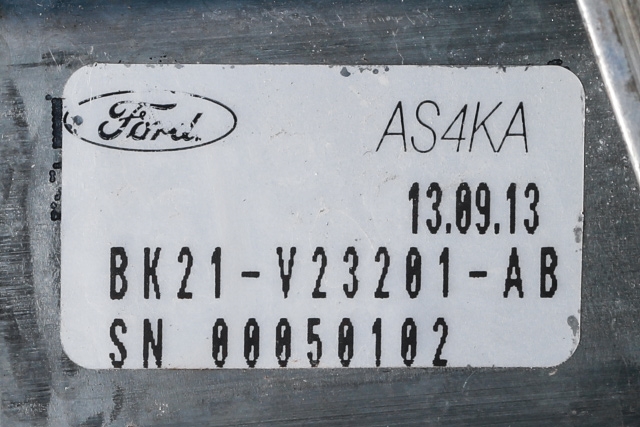 Ruteheis venstre foran til Ford Transit Custom 2013-2023 (Type I)  (FORD|BK21-V23201-AB|)