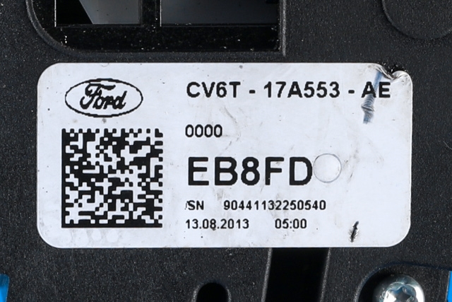 Bryter visker til Ford Transit Custom 2013-2023 (Type I) (FORD|CV6T-17A553-AE|)