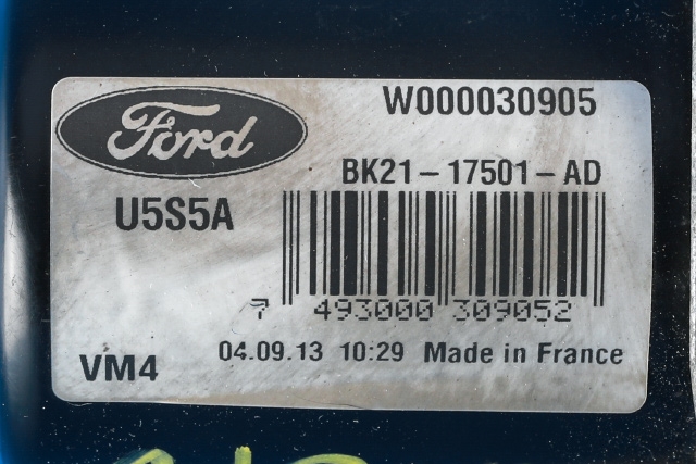 Viskermotor foran venstre til Ford Transit Custom 2013-2023 (Type I)  (FORD|BK21-17501-AD|)