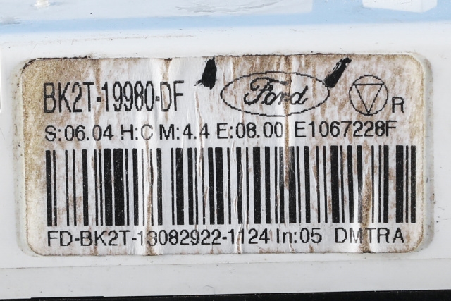 Varmeapparat betjening til Ford Transit Custom 2013-2023 (Type I)  (FORD|BK2T-19980-DF|)