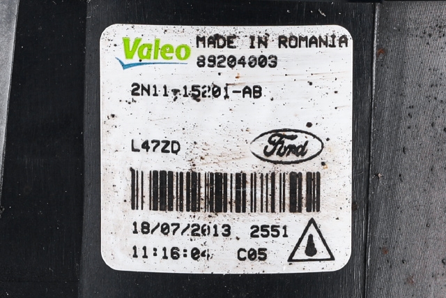 Tåkelykt venstre foran til Ford Transit Custom 2013-2023 (Type I)  (FORD|2N11-15201-AB|)