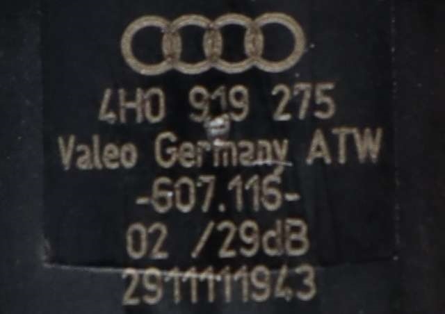 Parkeringssensor foran til Audi A6 2011-2014 (Type IV, Fase 1) (C7) (C7) (VAG|4H0 919 275|)