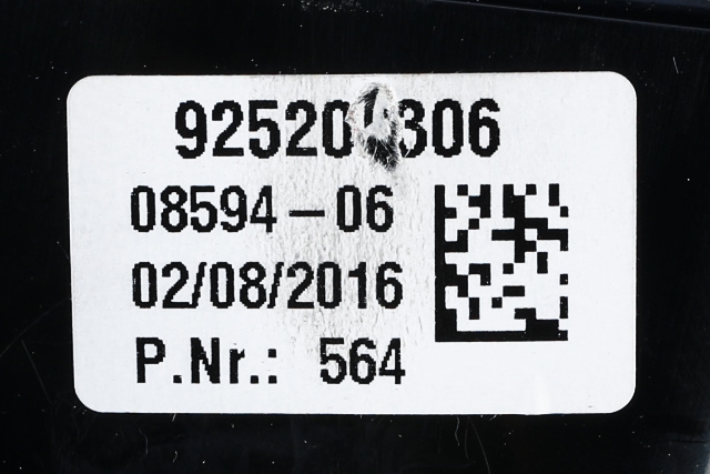 Dashbord friskluftdyse til BMW X5 2013-2018 (F15) (F15) (BMW|9 252 013|)